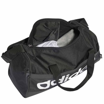 ADIDAS LINEAR DUFFEL XS HT4744 TORBA SPORT TRENING CZARNA EXTRA SMALL MAŁA