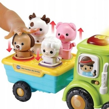 TRAKTOREK WESOŁEK nauka i zabawa VTech Baby 61488
