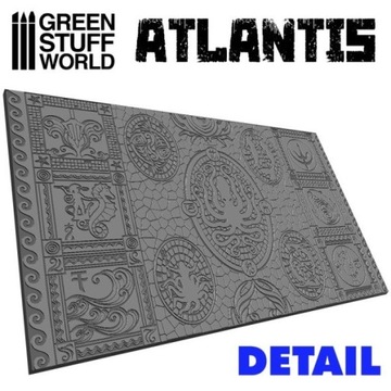 Green Stuff Rolling Pin Текстурный валик Atlantis