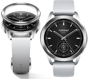 Smartwach Xiaomi Watch S3 Zegarek Silver AMOLED GPS Bluetooth Android 1.43