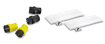 МОЩНЫЙ ПАРОВОДОК KARCHER SC 4 EasyFix + КОМПЛЕКТ НАПОЛЬНЫХ ТКАНЕЙ + ЩЕТКОВ