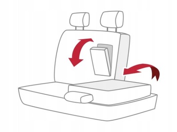 POKROWCE MIAROWE SKÓRZANE DO FIAT FREEMONT 7m