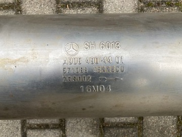 TŁUMIK KOŃCOWY - MERCEDES SPRINTER 2.2