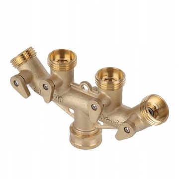 4-ХОДОВОЙ РАСПРЕДЕЛИТЕЛЬ САДОВОЙ ВОДЫ ДЛЯ ЛЕНТОЧНЫХ ШЛАНГОВ