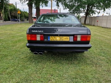 Mercedes Klasa S W126 Coupe C126 5.6 SEC 242KM 1986 Mercedes W126 SEC 560 V8 AMG Recaro BBS Zabytek, zdjęcie 18