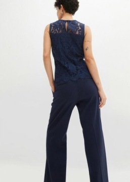 Bonprix 48 ЖЕНСКИЙ КРУЖЕВНОЙ ТОП