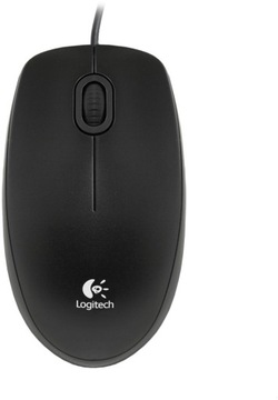 Mysz przewodowa Logitech B100 czarna USB x80