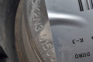 HALOGEN LEVÝ PŘEDNÍ KIA CARNIVAL II (GQ) OK2N351500 2.9L DIESEL 106KW 2006