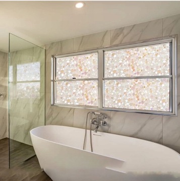 НАКЛЕЙКА НА ОКНО САМОКЛЕЯЩАЯСЯ БЕЗ КЛЕЯ 3D 60х200см