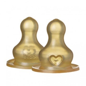 BIBS Butelka Szklana dla Niemowląt 225ml IVORY