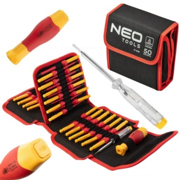 NEO 01-309 держатель бит для отверток 1кВ 50 шт.
