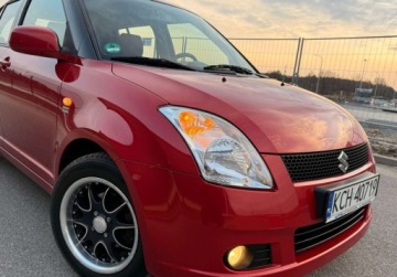 Suzuki Swift IV Hatchback 5d 1.3 92KM 2006 Suzuki Swift DANCE 1.3i 68ps 5Drzwi Klima GrzaneFotele Alufelgi Doinwestow, zdjęcie 10