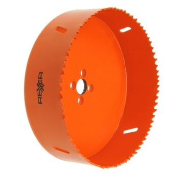 БИМЕТАЛЛИЧЕСКАЯ КОРОНОЧНАЯ ПИЛА 152 ММ + ДЕРЖАТЕЛЬ ДЛЯ БИМЕТАЛЛИЧЕСКИХ КОРОНОЧНЫХ ПИЛОВ 32-200 ММ