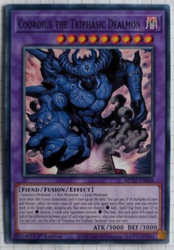 Yu-Gi-Oh! Coordius the Triphasic Dealmon (C)