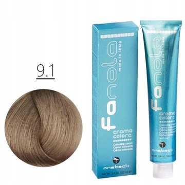 Fanola Crema Farba 100ml kolor 9.1