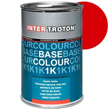 TROTON lakier bazowy czerwony baza 1L