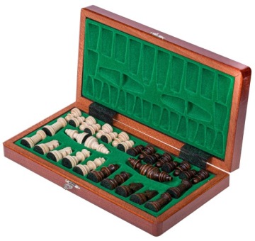 Шахматы SQUARE MAGNETIC деревянные Базовые - 270 мм Сильные!