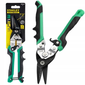 РУЧНЫЕ НОЖНИЦЫ ДЛЯ ЛИСТОВОГО МЕТАЛЛА STANLEY Ergo RIGHT 250 мм FATMAX FMHT73557-0
