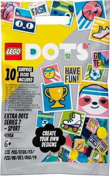 Lego Dots Dodatki DOTS seria 7: SPORT 41958