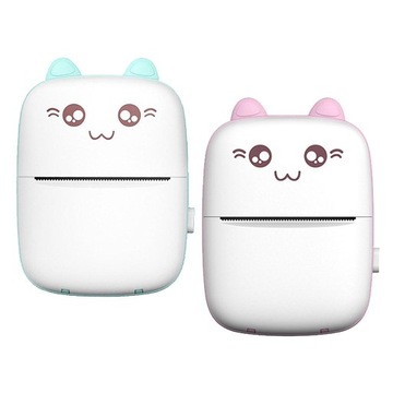 DRUKUŚ ORIGINALNY Мини-термопринтер для фотографий Портативный + 11 РОЛИКОВ