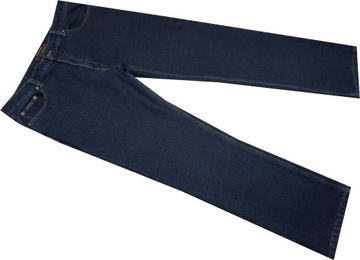 HARPIA_W40 L34_ SPODNIE jeans OCIEPLANE V542