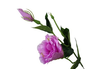 SZTUCZNA EUSTOMA GAŁĄZKA RÓŻOWA EUSTOMA