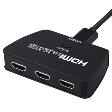 РАЗВЕТВИТЕЛЬ HDMI 1X3 SWITCH 2.0 4K U РАЗВЕТВИТЕЛЬ