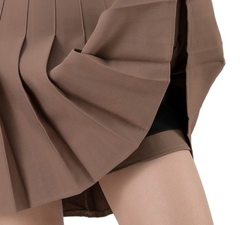 ПЛИССИРОВАННАЯ МИНИ-ЮБКА НА ПОДКЛАДКЕ