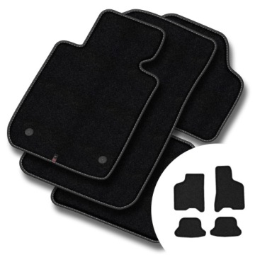 Velurové koberce Premium Vw Lupo 1998-2005 stoper 0000