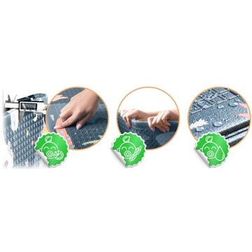 КОВРИК ДВУХСТОРОННИЙ, СКЛАДНОЙ, 200 x 180 x 1 см, ДЕТСКИЙ