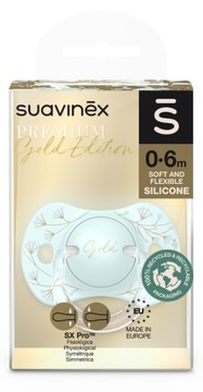 SUAVINEX SMOCZEK FIZJOLOGICZNY SX PRO GOLD EDITION 0-6M Niebieski