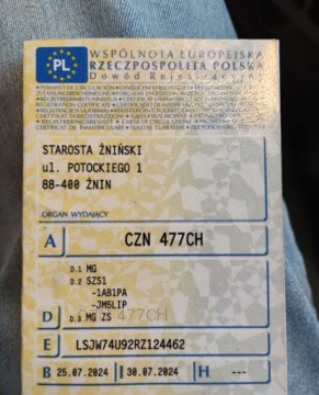 MG ZS I 2023 MG ZS I rej 07.2024r. 1.5 Benzyna. Uszkodzony. Poobijany. Jezdzi. 1.5, zdjęcie 25