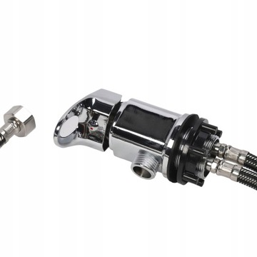 Набор с распылителем для шампуня 70 см. Смеситель 70 см. Мягкий шланг JE