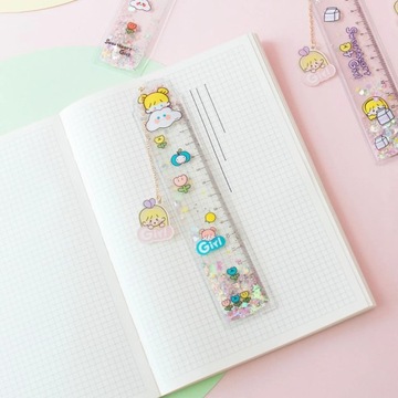 Guaishou случайный 1 шт. стильная линейка для офиса для девочек