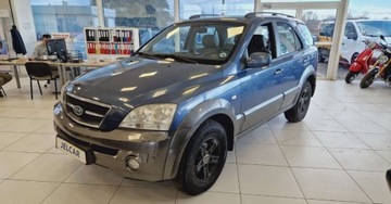 Kia Sorento I 2.5 CRDi 140KM 2004 Kia Sorento 2.5 CRDI 140KM 4x4 Skorzana tapicerka Hak 2.5 Diesel 140KM