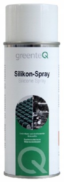 Spray silikonowy GreenteQ do uszczelek okien 400ml