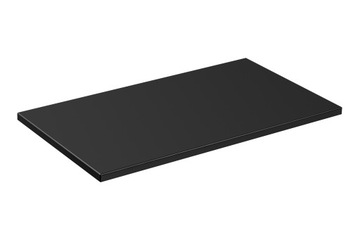 Blat Łazienkowy Pod Umywalkę Naszafkowy Laminowany Czarny 2,2x80x46,5cm