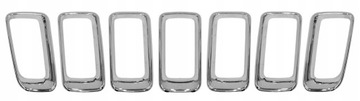 RAMKI GRILL KPL. CHROM JEEP COMPASS 11-17
