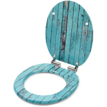 СИДЕНЬЕ ДЛЯ УНИТАЗА МЕДЛЕННО ЗАКРЫВАЮЩЕЕСЯ МДФ UNI