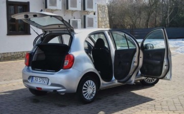 Nissan Micra IV Hatchback 5d Facelifting 1.2 80KM 2016 Nissan Micra GWARANCJA, 2016r, 1.2 Benzyna 80KM, Niski przebieg, Ladnie ut, zdjęcie 18