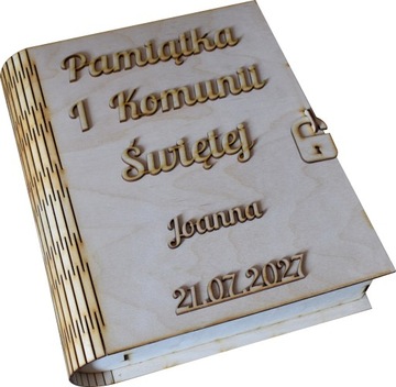 PISMO ŚWIĘTE BIBLIA PAMIĄTKA I KOMUNII DEDYKACJA