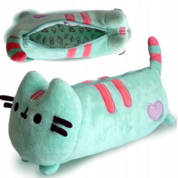 PIÓRNIK szkolny PLUSZOWY słodki kotek PUSHEEN