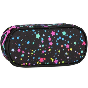 PIÓRNIK SZKOLNY SASZETKA USZTYWNIANA DLA DZIEWCZYNKI GWIAZDKI GALAXY