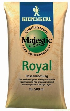 Trawa dekoracyjna Kiepenkerl Majestic Royal z Poa supina 500 m² 10 kg