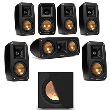 KLIPSCH THEATER PACK + KLIPSCH R-101SW 7.1