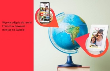 ЦИФРОВАЯ РАМКА Denver Touch 7 дюймов Frameo 16 ГБ MicroSD Wi-Fi