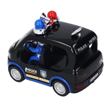 Игрушка-автомобиль полицейского из прочного сплава с деталями