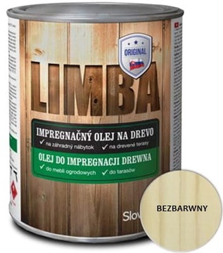 Olej do impregnacji drewna LIMBA BEZBARWNY; 2,5 L