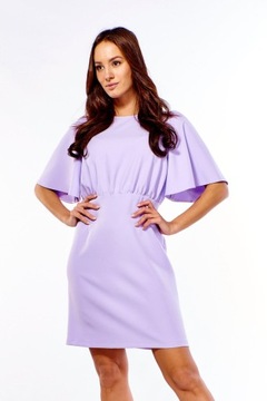 Sukienka wizytowa, oversize, dopasowana, M