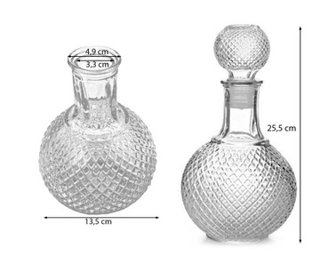 Графин для вина, воды, лимонада, соков, кувшин 1л.